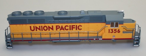 (image for) Loco Body Shell - Union Pacific # 1356 ( HO GP40 )